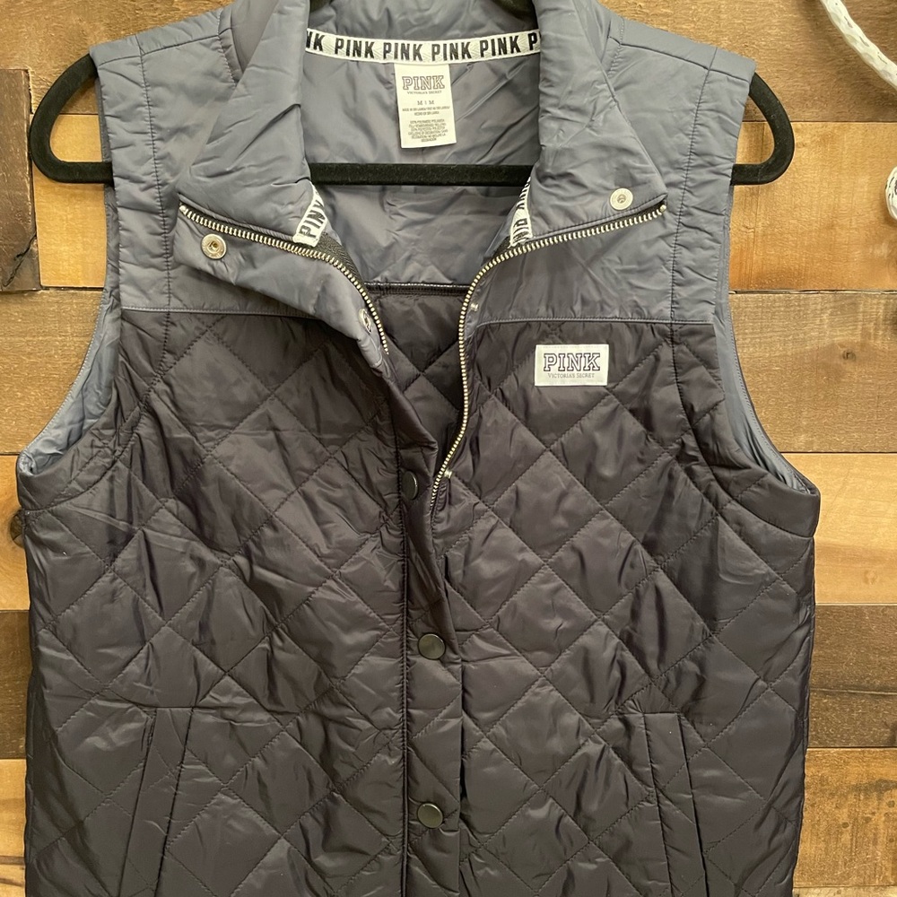 Victoria's Secret Pink Logo Lined Jacket